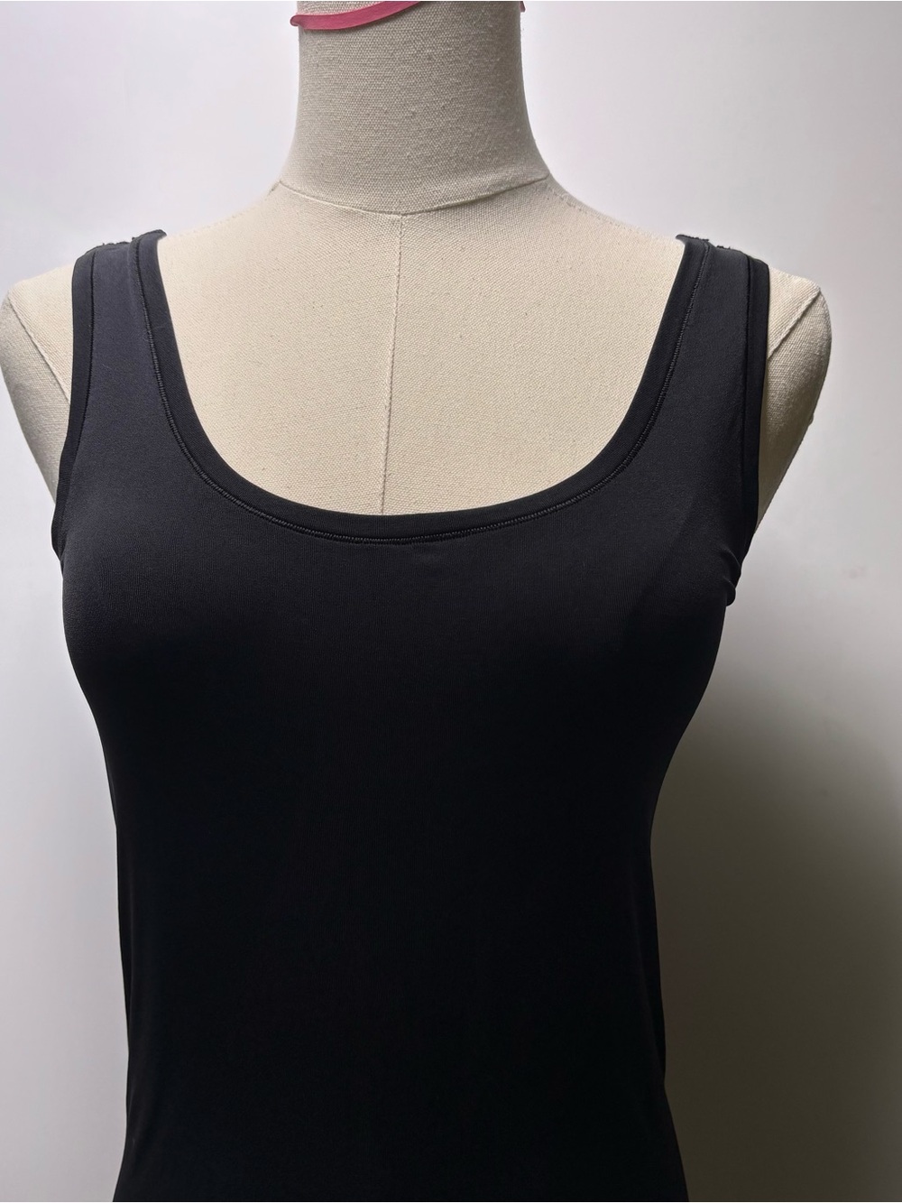 Nordstrom Black Tank Top Size M - Picture 2 of 6